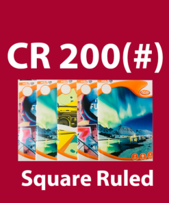 Atlas 200 Pages(#) CR Book Square Ruled Bundle