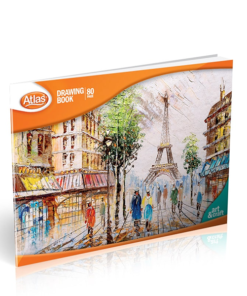 Atlas A4 Drawing Book Small 80Pgs