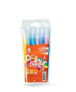 Atlas Colour Pen Wallets 6 Colours