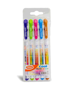 Atlas Pen Cool Multicolor – Pack Of 5