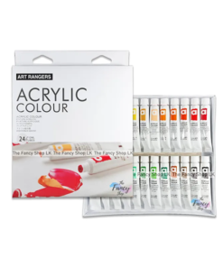 Art Ranger Acrylic Paint Colour Tube Set 24 Color 12ml