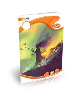 Atlas A4 Book CR 200PGS (=) Single Ruled