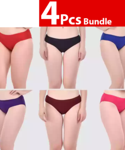 Comfy Women's Briefs Underwear - Comfy Panty 4 Pieces