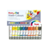 Pentel Arts Water Colour Tubes - 12 Colours