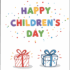 Greeting Card for Children's Day Special Wishes