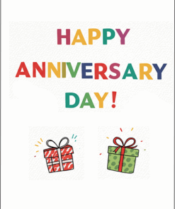 Greeting Card for Anniversary Day Special Wishes