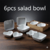 6pcs Ceramic Salad Bowl Set